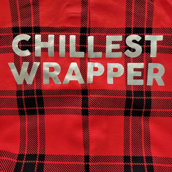 PINK Victoria's Secret One Piece Plaid Christmas Sleeper Pajama - Picture 9 of 13